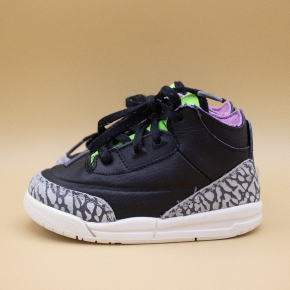 Jordan 3 Retro Mid Electric Green Shoes DA2305-003 Youth Size 8C